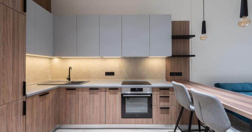 Дизайн угловых кухонь проекты