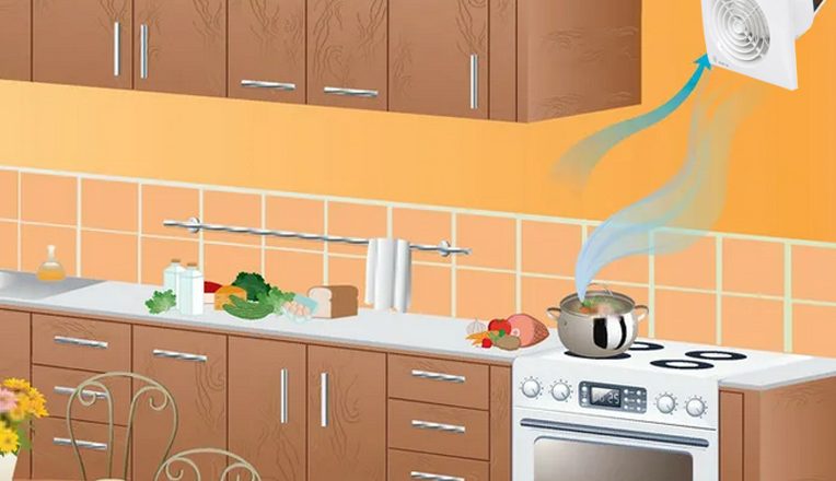 Эффективная вентиляция на кухне в квартире